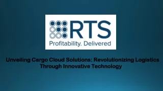 cargo cloud solutions