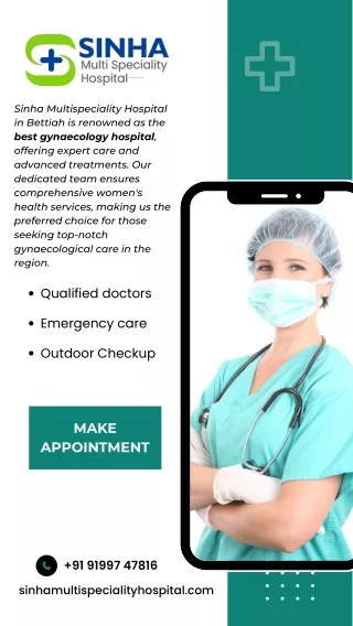 Best Gynaecology Hospital In Bettiah