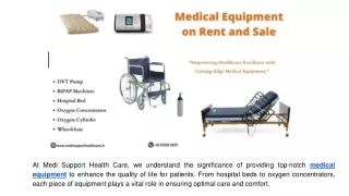 Best Provider of Rental Medical Equipment