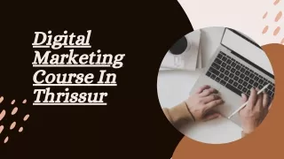 Digital Marketing course in Thrissur