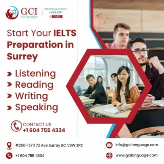 Start Your IELTS Preparation in Surrey