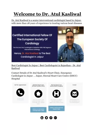 Cardiologist in Jaipur