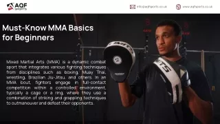 Must-Know MMA Basics for Beginners