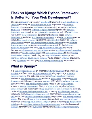 Flask vs Django Which Python Framework Is Better For Your Web Development.docx