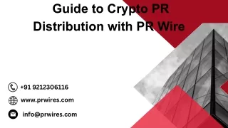 Guide to PR Distribution with PR Wires