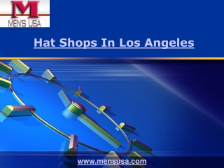 Hat Shops In Los Angeles