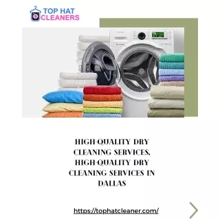 High-quality dry cleaning services, High-quality dry cleaning services in dallas