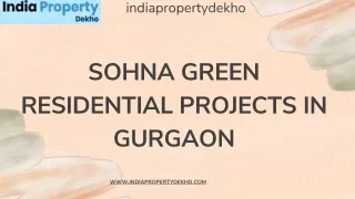 Sohna Green DDJAY Plots in gurgaon