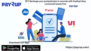 Postpaid Recharge Simplified with PayRup