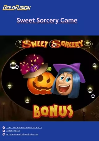 Sweet Sorcery Game