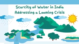 India Water Portal Addressing the Scarcity of Water in India