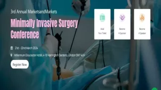 Minimally Invasive Surgery Conference