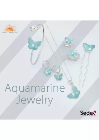 Exquisite Aquamarine Jewelry Set for a Complete Ensemble