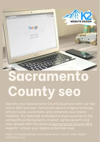 Sacramento County seo