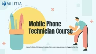 Mobile Phone Technician Course