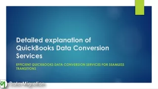 Efficient QuickBooks Data Conversion Services for Seamless Transitions