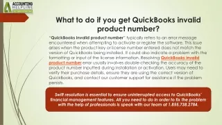 Easy way to terminate QuickBooks invalid product number