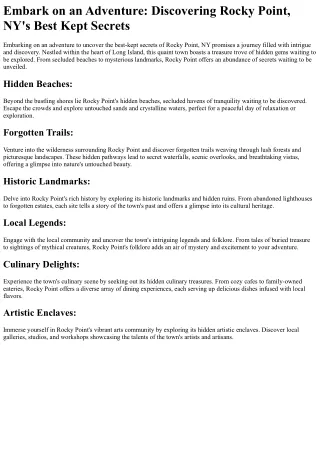 From Heritage to : Exploring RP's  Attractions
