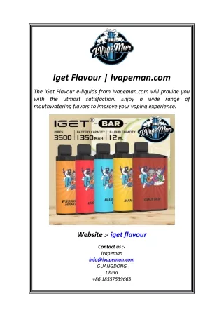 Iget Flavour Ivapeman.com