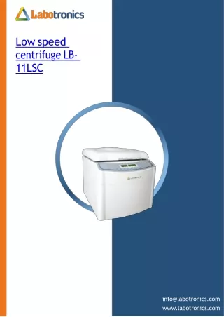 Low-speed-centrifuge-LB-11LSC