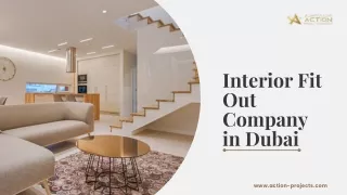 Interior Fit Out Company in Dubai