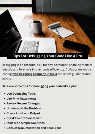 Tips For Debugging Your Code Like A Pro