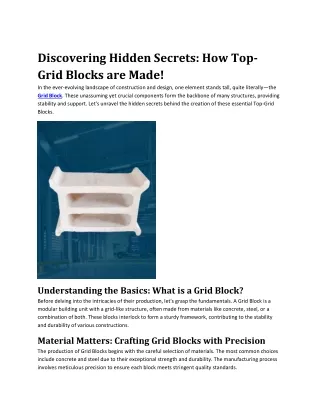 Discovering Hidden Secrets