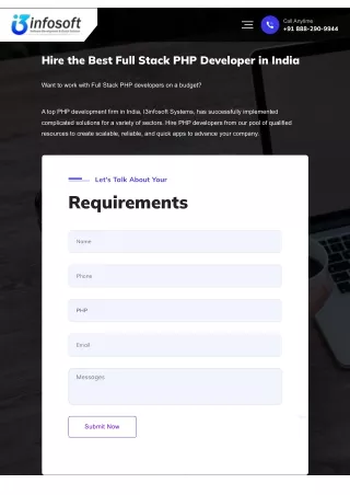 Leading the Way in Best PHP Development Services | i3infosoft
