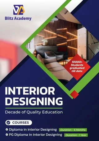 Top Interior Designing Course in Kochi | Blitz Academy