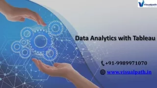 Data Analysis Online Training Course | Visualpath