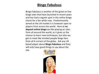 bingo fabulous review