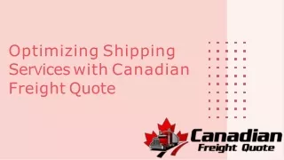 best us to canada shipping service |