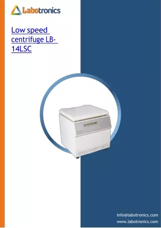 Low-speed-centrifuge-LB-14LSC