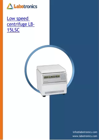 Low-speed-centrifuge-LB-15LSC