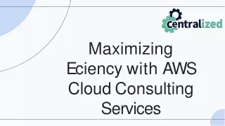 aws cloud consulting company _ Centralized ERP