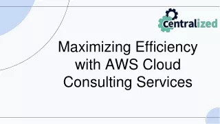 aws cloud consulting company _ Centralized ERP