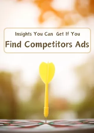 Find Competitors Ads