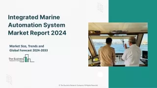 Integrated Marine Automation System Market 2024 Size, Share And Industry Insight