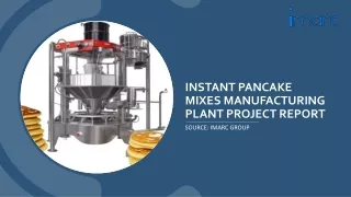 Instant Pancake Mixes Manufacturing Plant Project Report 2024