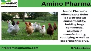 nimal Feed Supplements Manufacturer