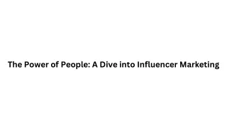 The Power of People A Dive into Influencer Marketing