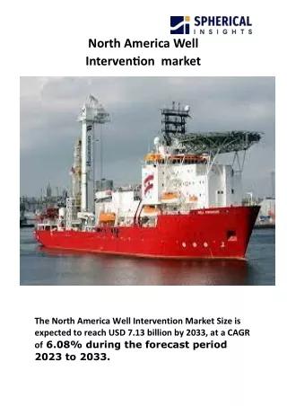 North America Well Intervention