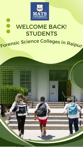 Forensic Science Colleges in Raipur