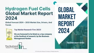 Hydrogen Fuel Cells Market Size, Share, Trends And Industry Analysis 2024-2033