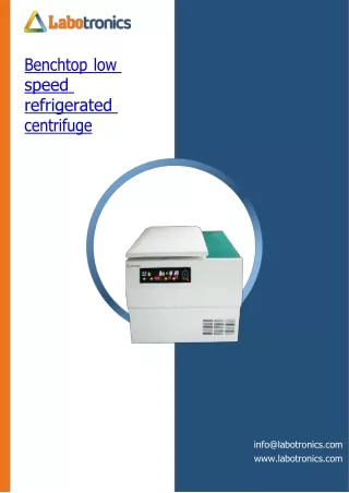 Benchtop-low-speed-refrigerated-centrifuge