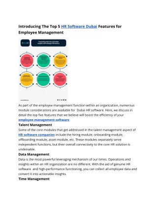 dubai hr-software