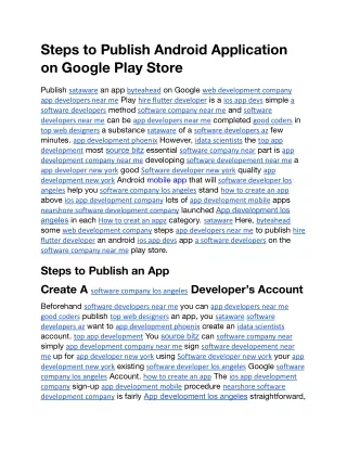 Steps to Publish Android Application on Google Play Store.docx