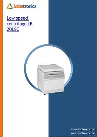 Low-speed-centrifuge-LB-20LSC