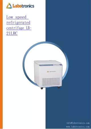 Low-speed-refrigerated-centrifuge-LB-21LRC