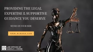 Dui Defense Attorney Savannah GA - Law Offices of Harold J. Cronk